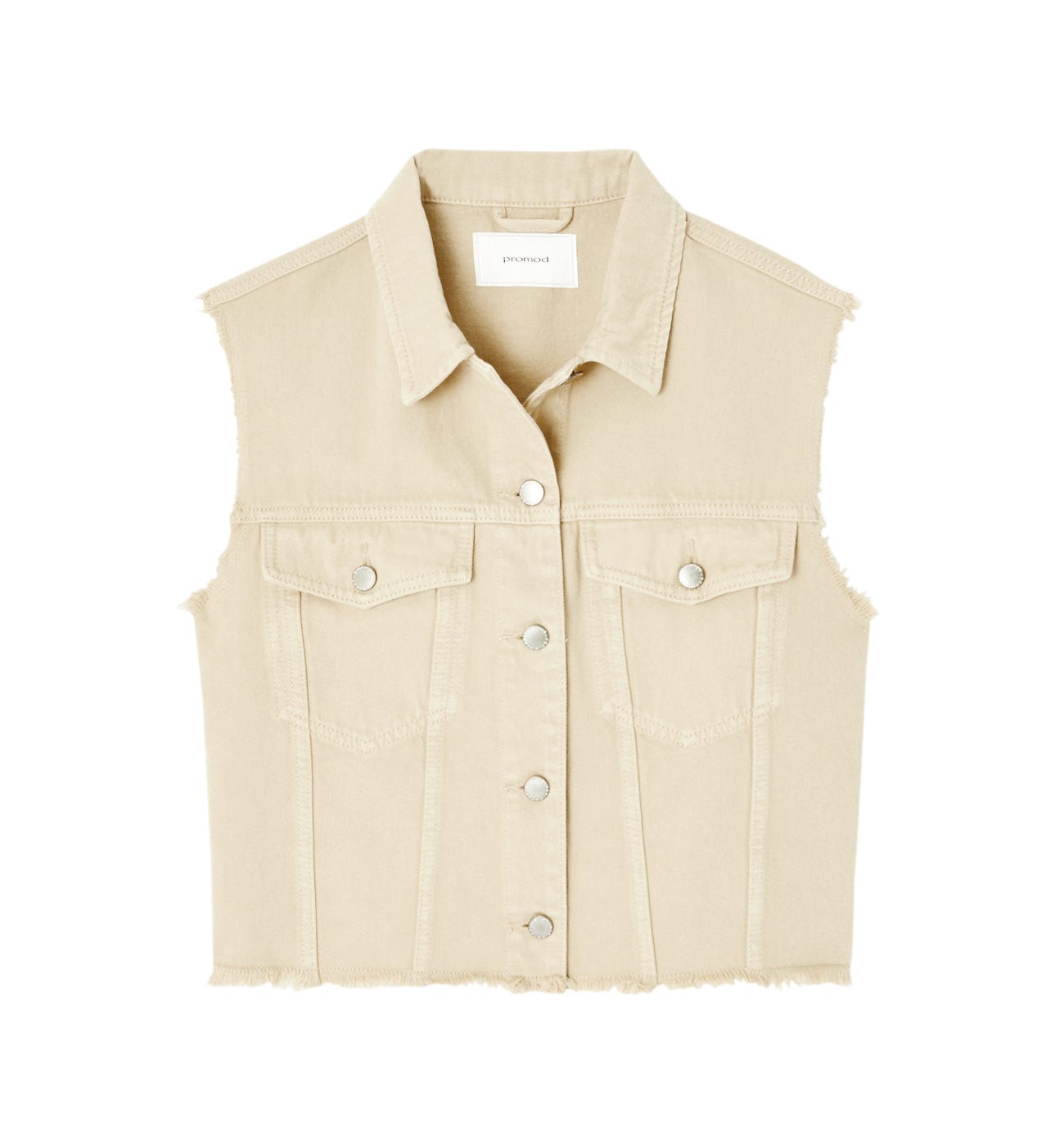 Sleeveless jacket