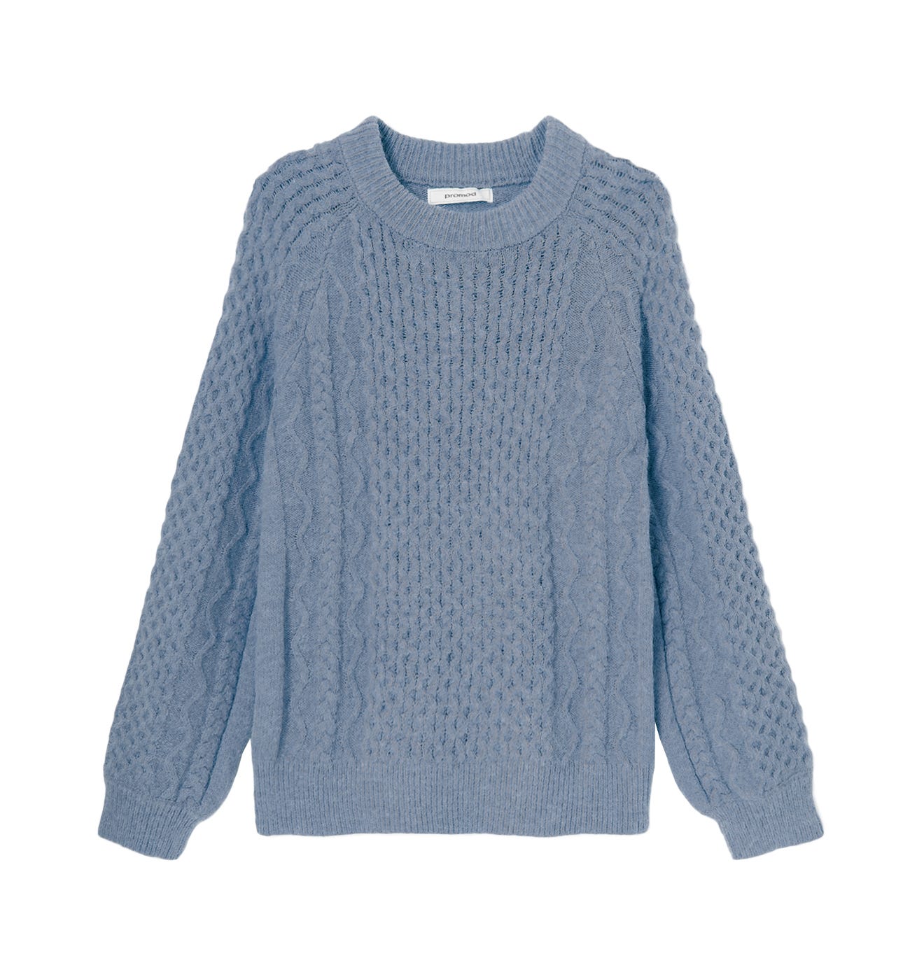 Sweter z fantazyjnymi włóknami