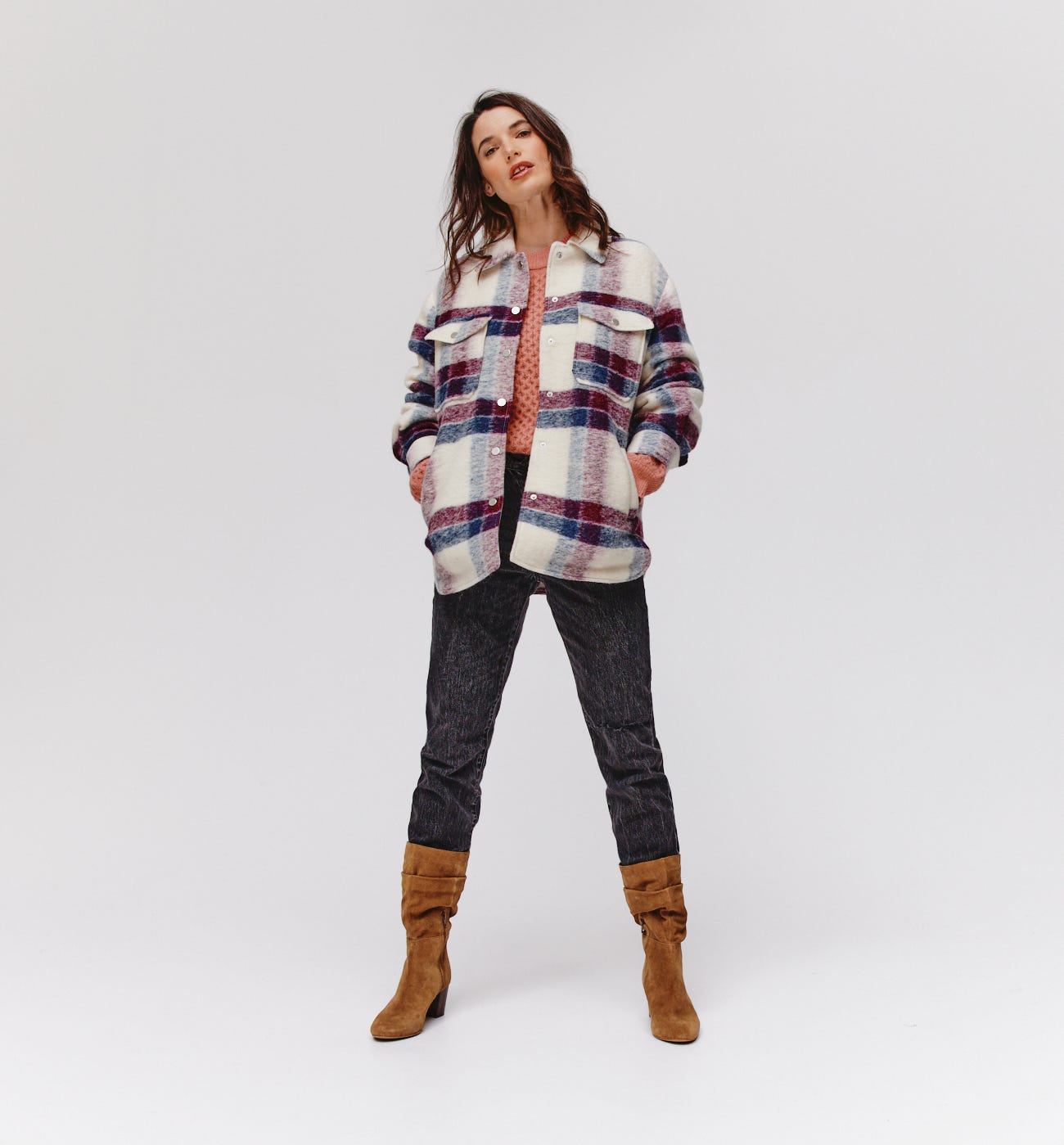Fancy cable knit jumper