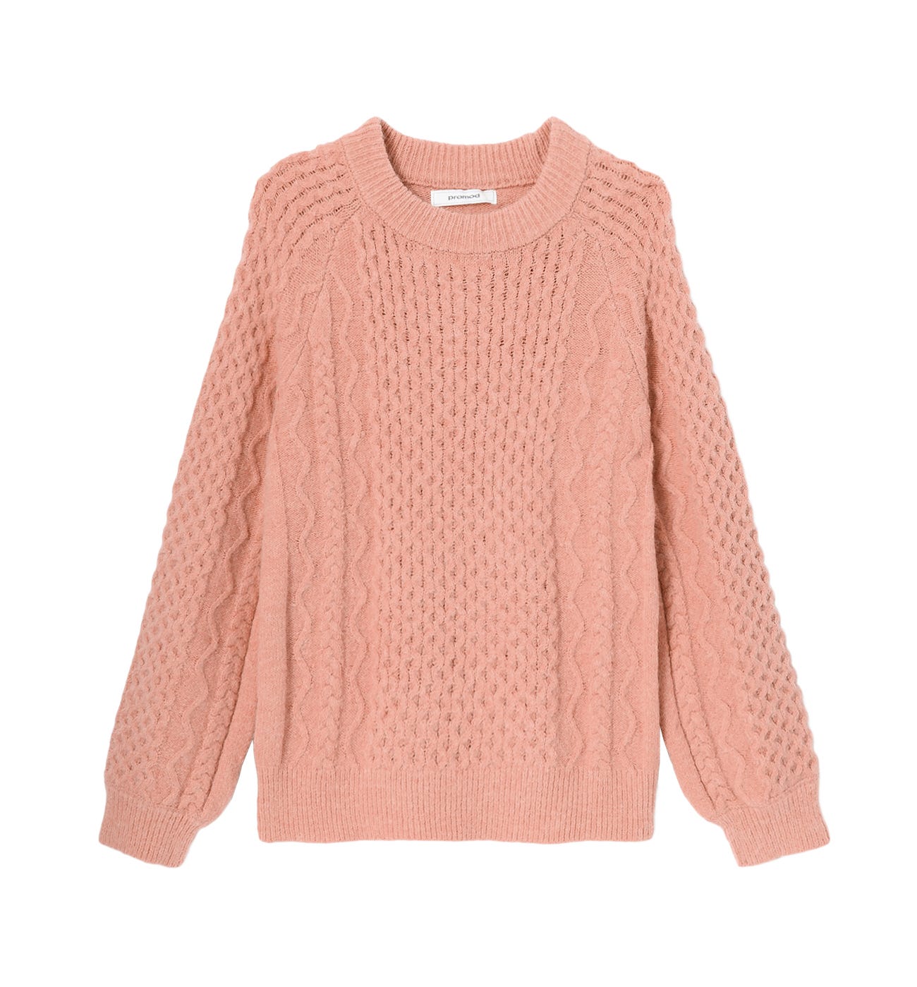 Pull torsadé fantaisie Femme