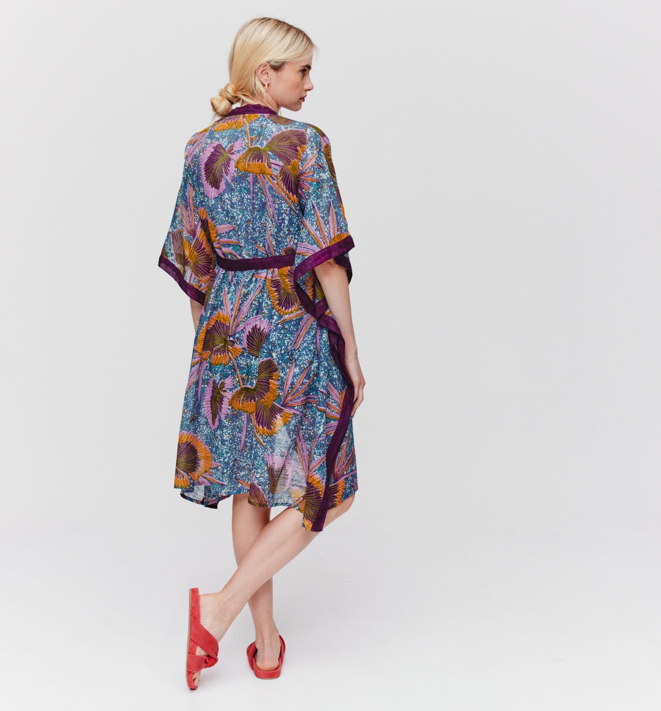 Gemusterter Kimono