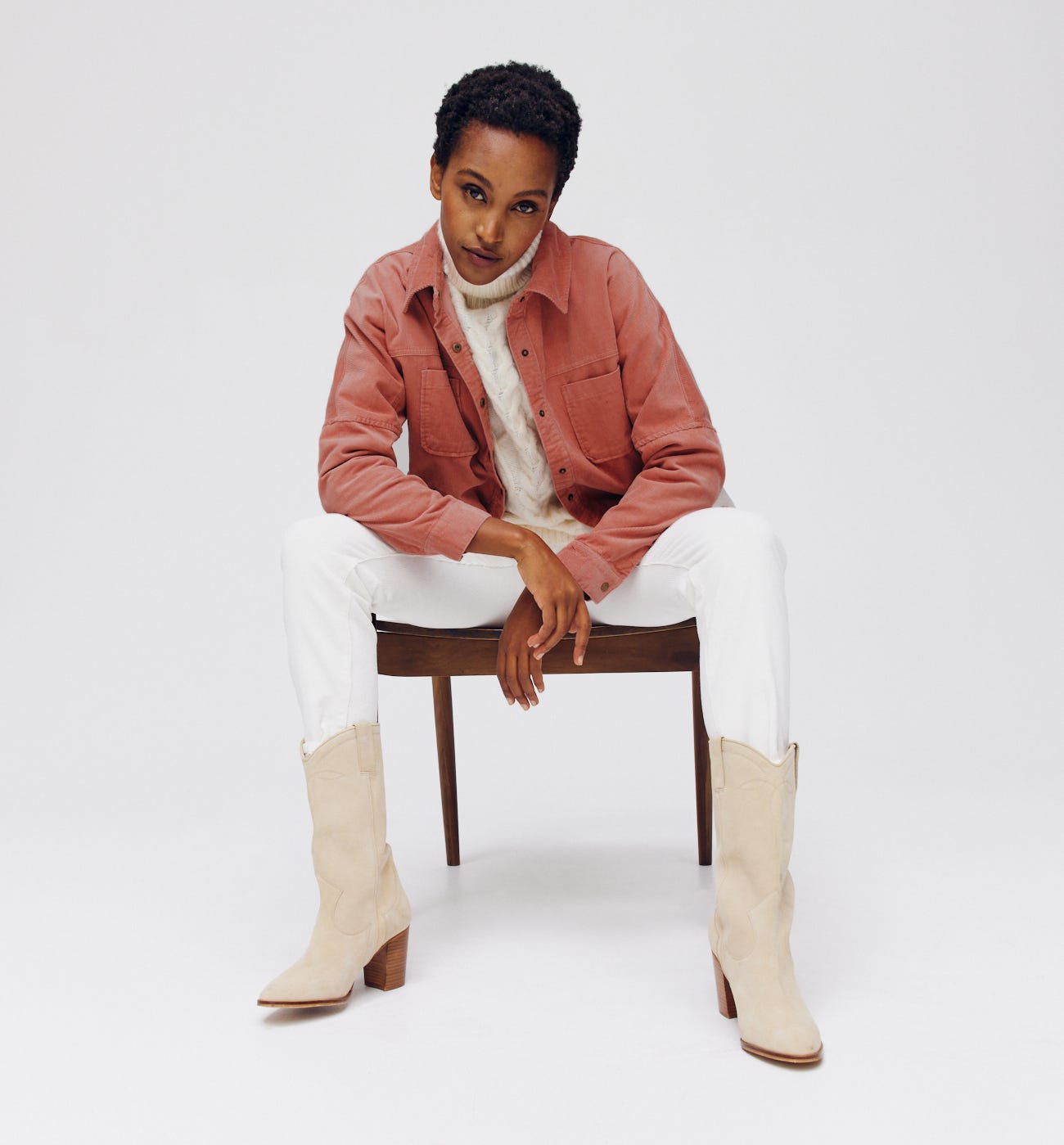 Corduroy overshirt