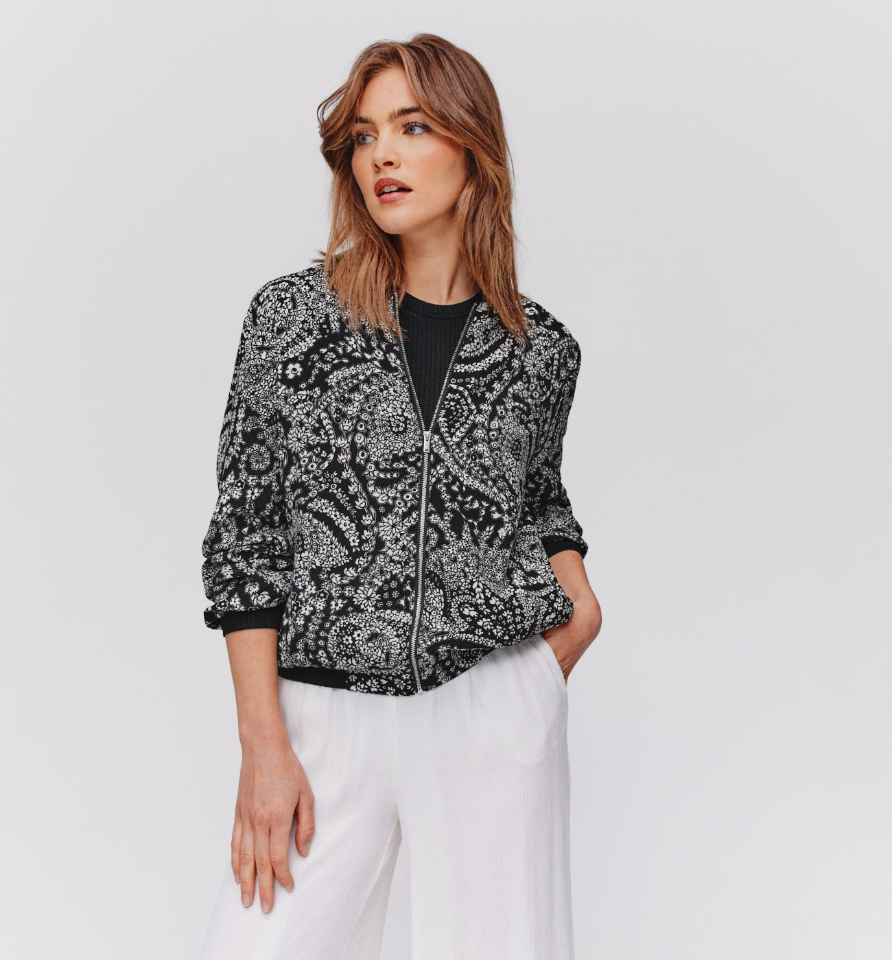 Bomber imprimé Femme