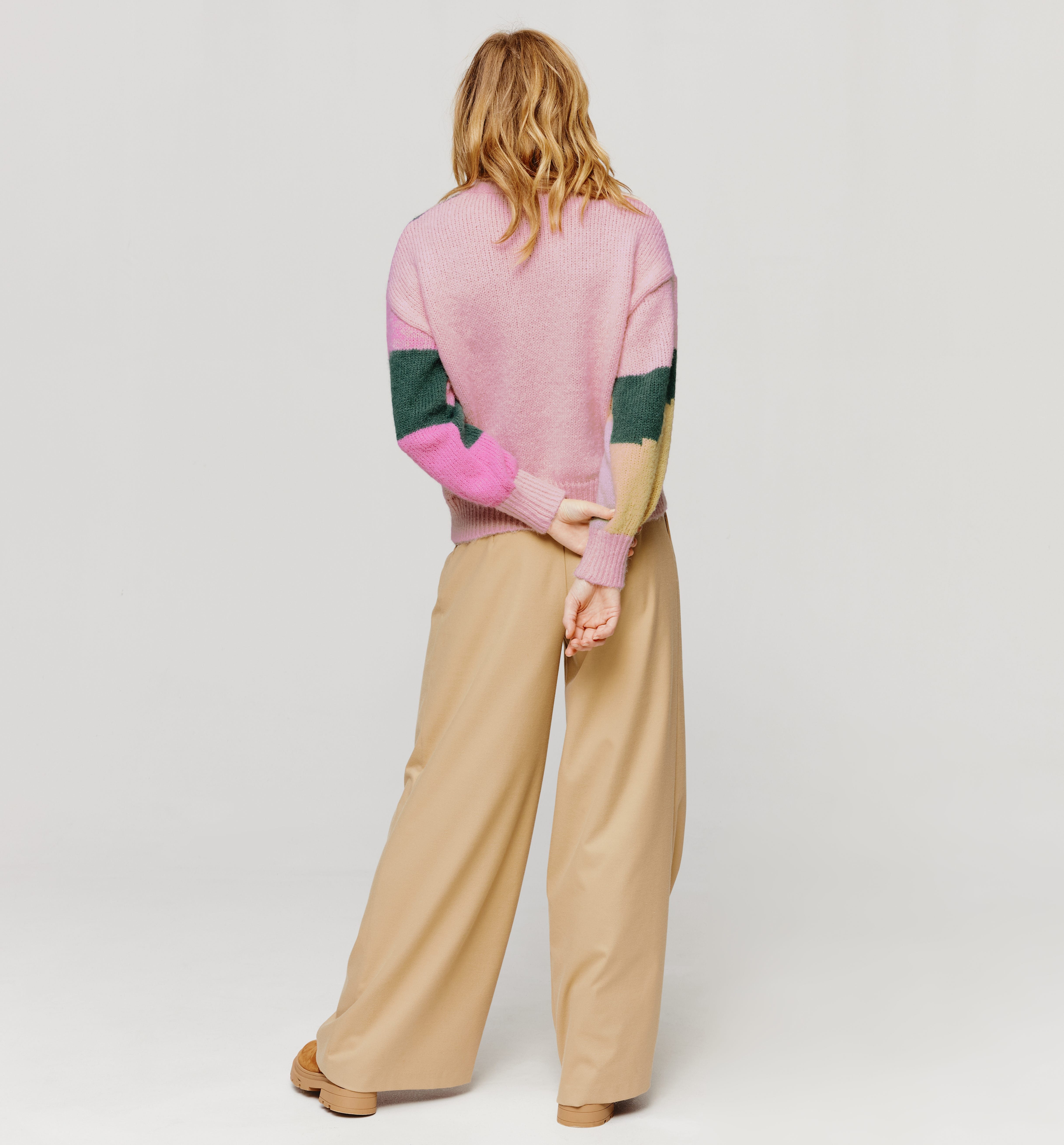 Colourful jumper Multicolour print