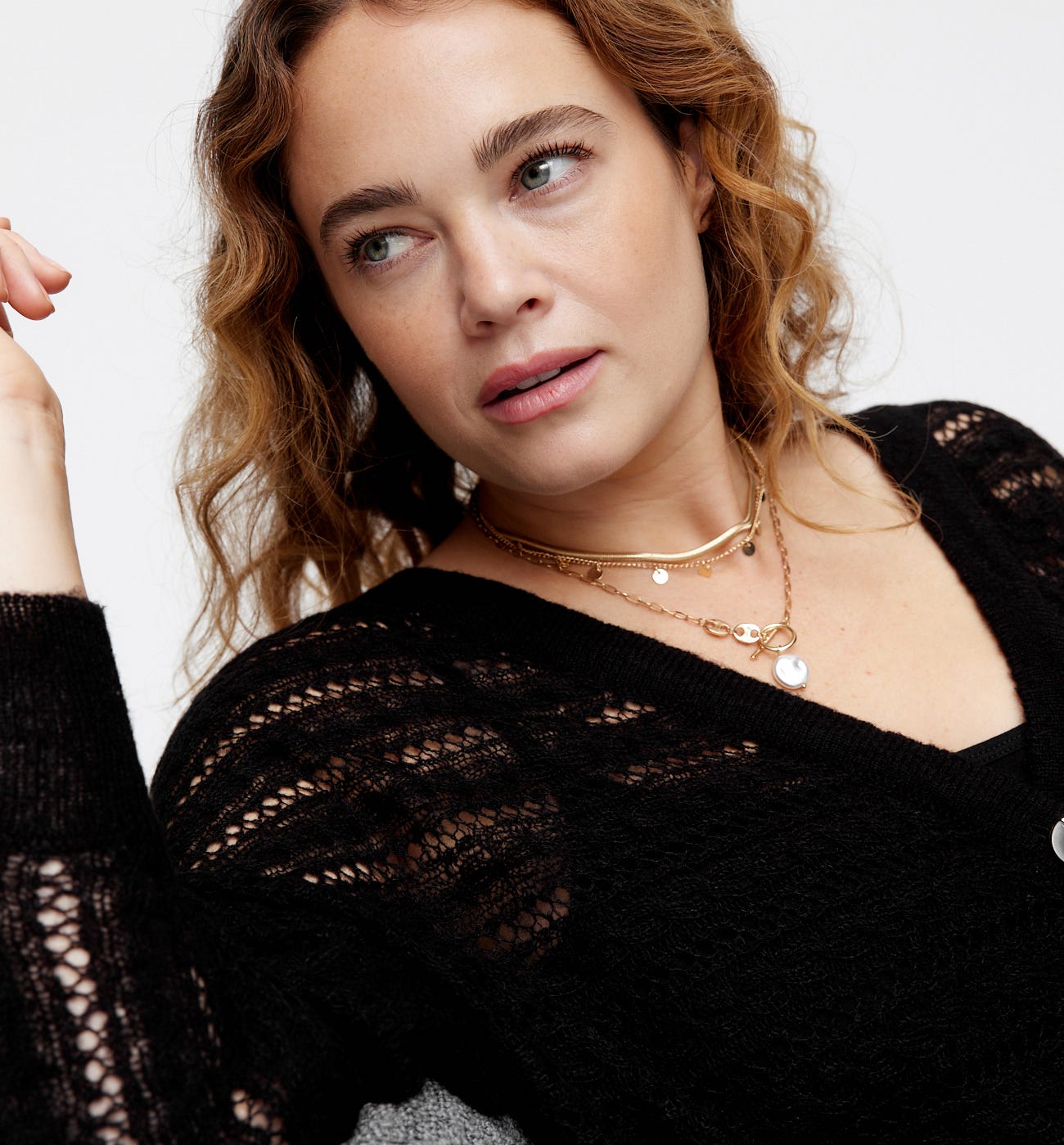 Cardigan a trafori