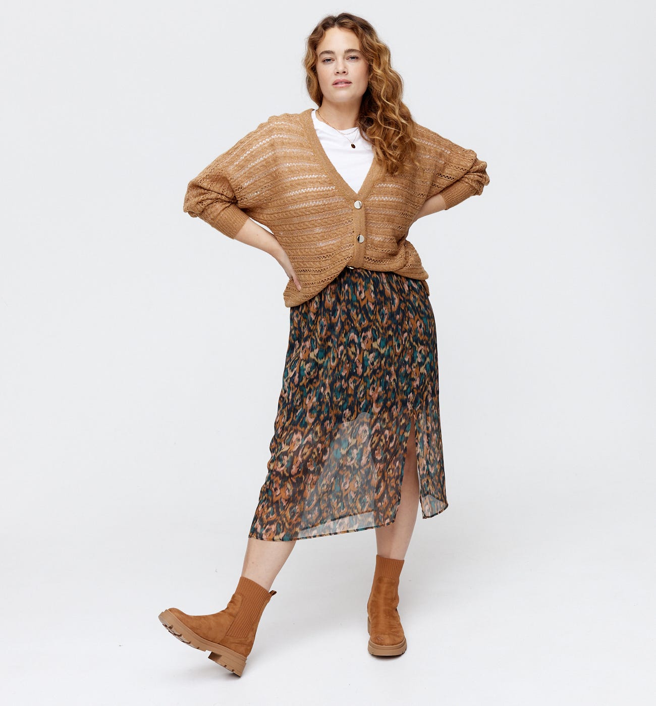 Cardigan a trafori