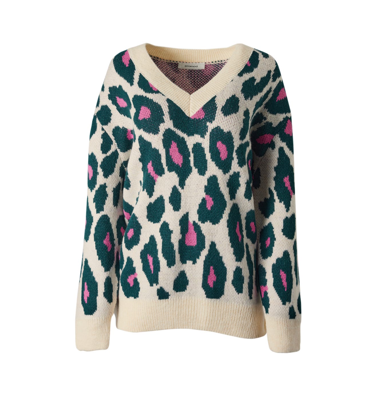 Sweter w panterkę