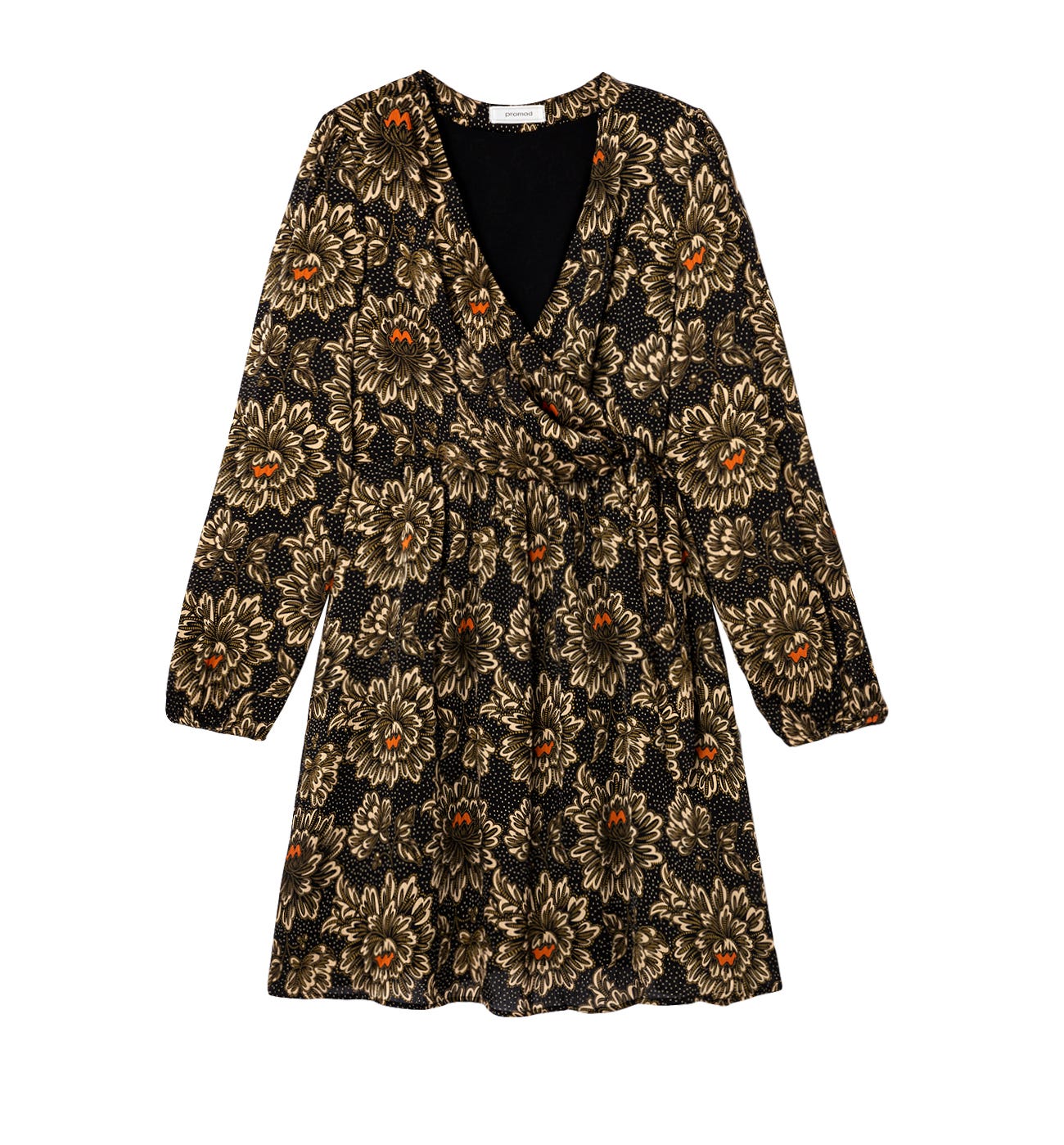 Gemustertes Minikleid
