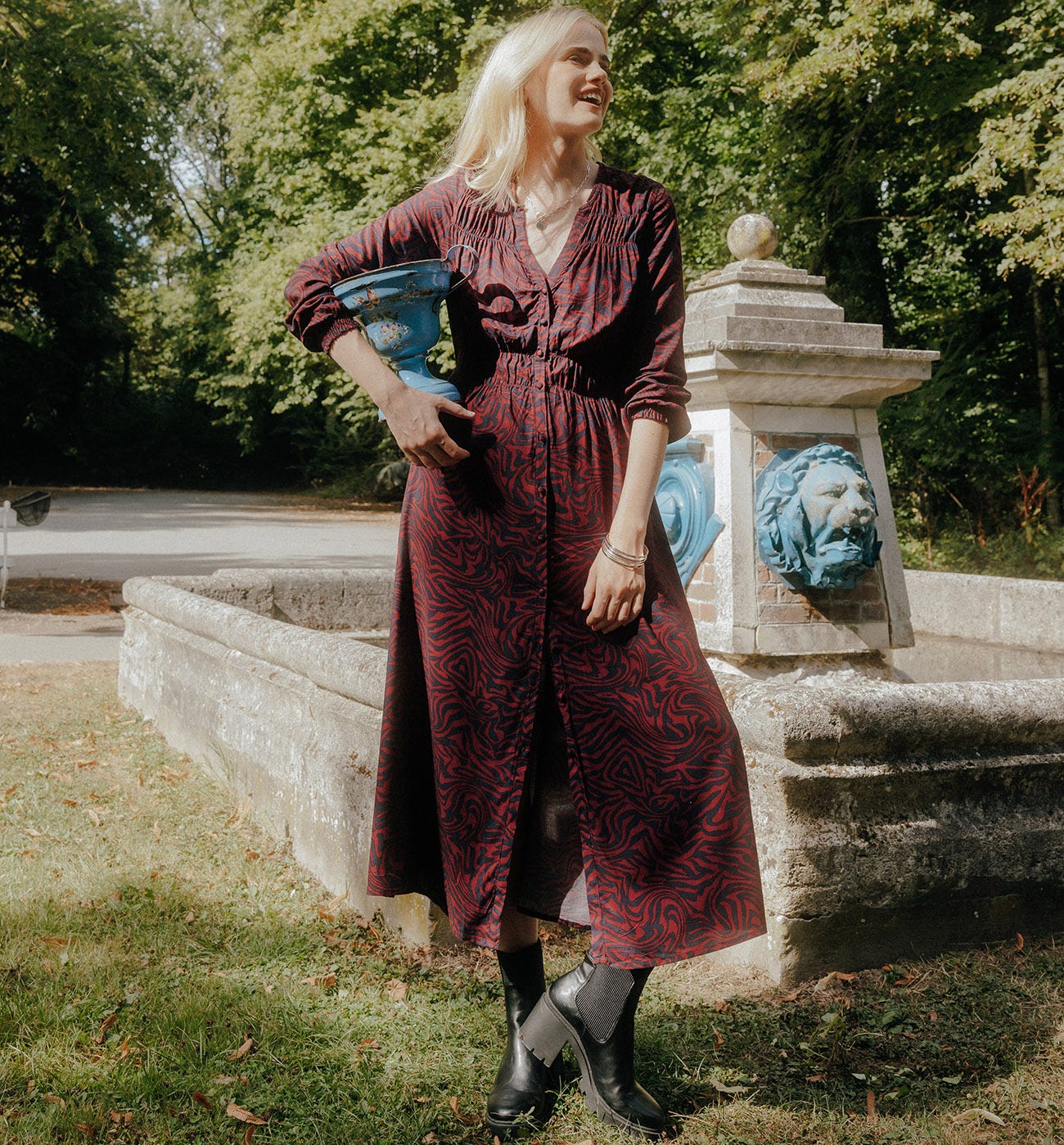 Mid-length dress