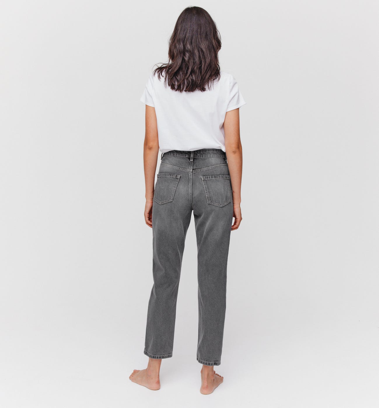 Jeans straight v. alta BASILE