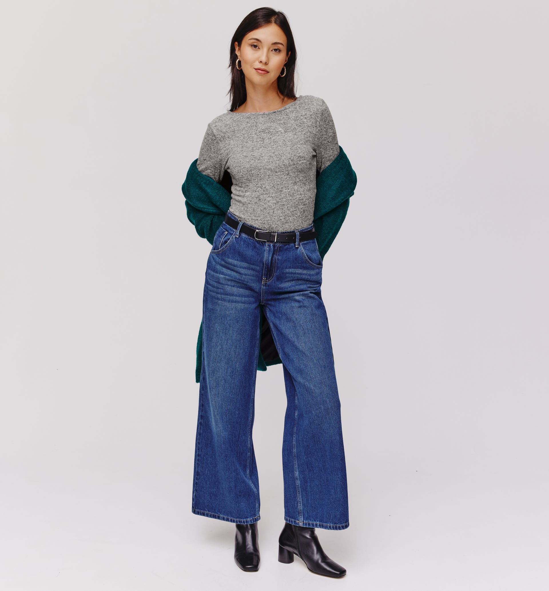 T-shirt gratté imprimé Femme