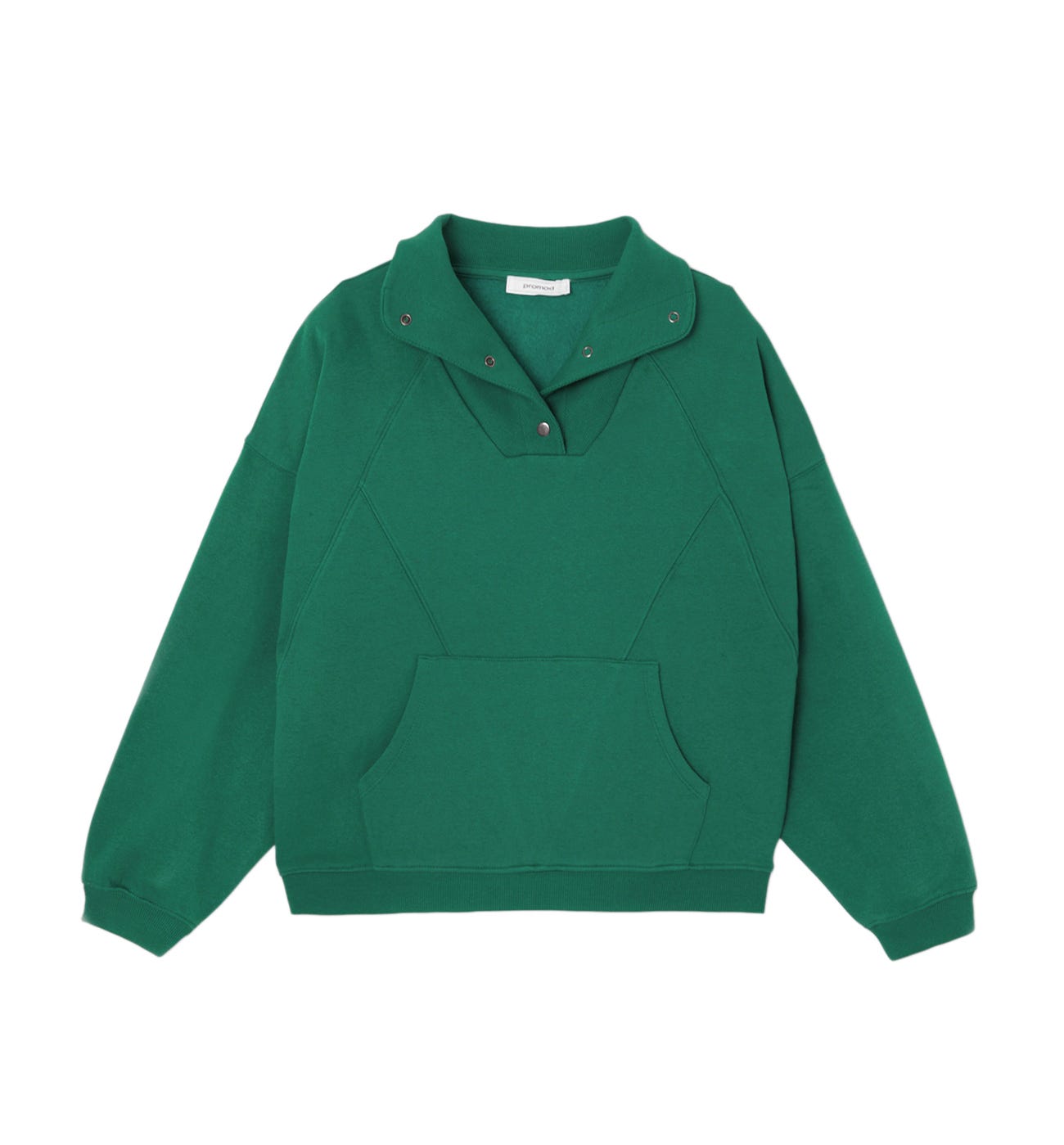 Sudadera cuello camionero
