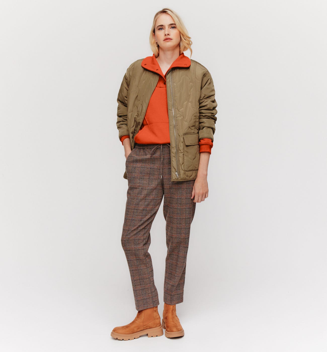 Bluza z kołnierzem
