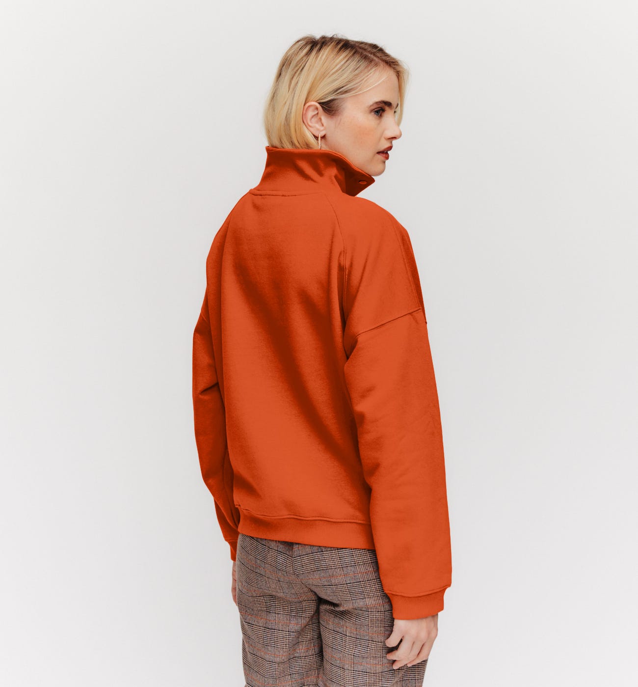 Bluza z kołnierzem