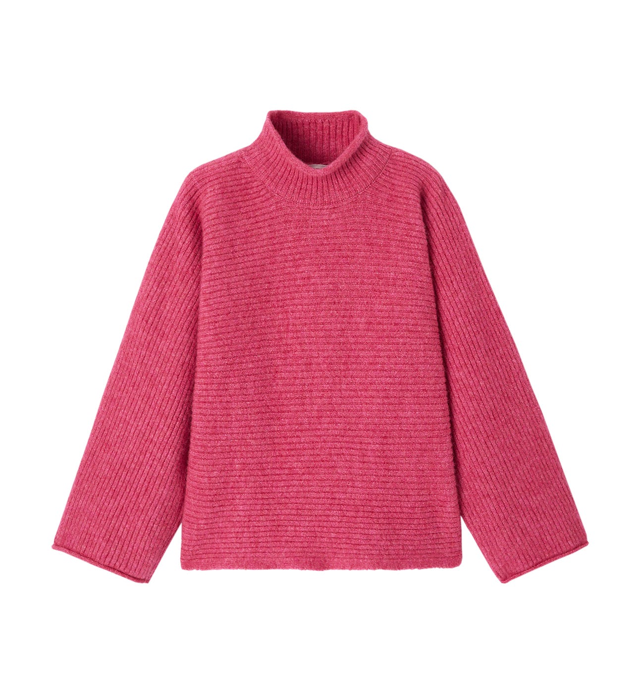 Ottoman ribbed jumper