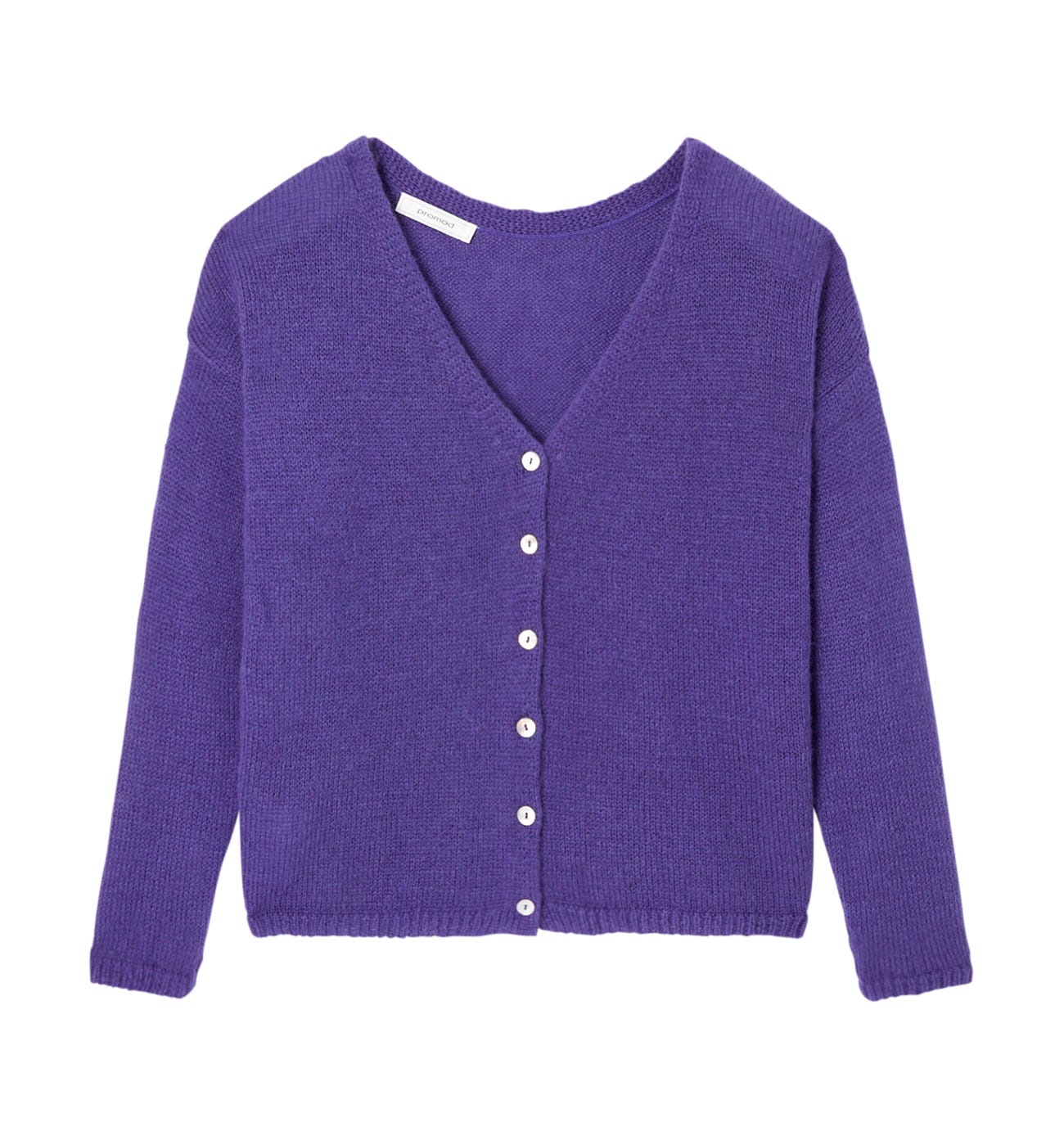 Cardigan oversize collo a V