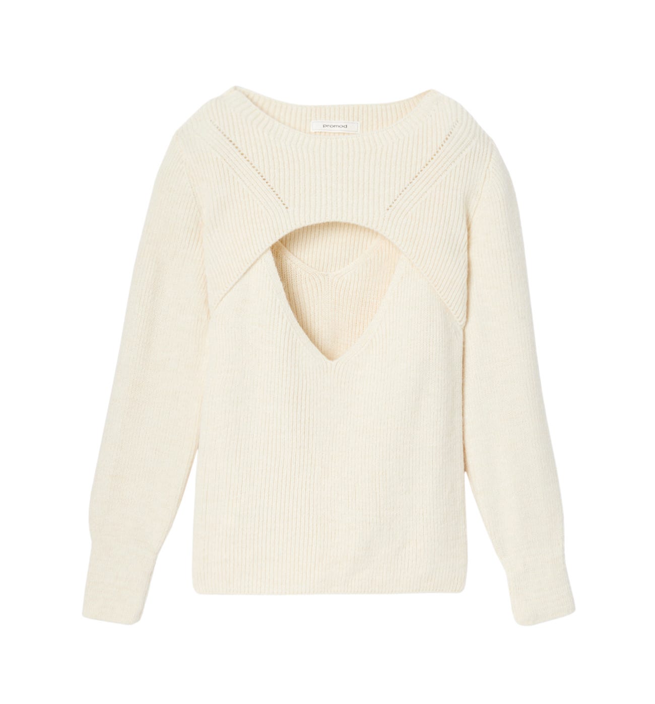 Strickpullover mit Cut Outs