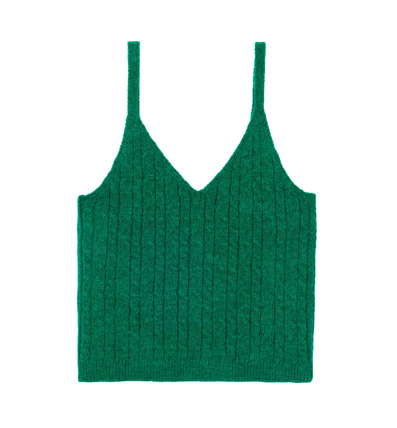 Strappy knit top