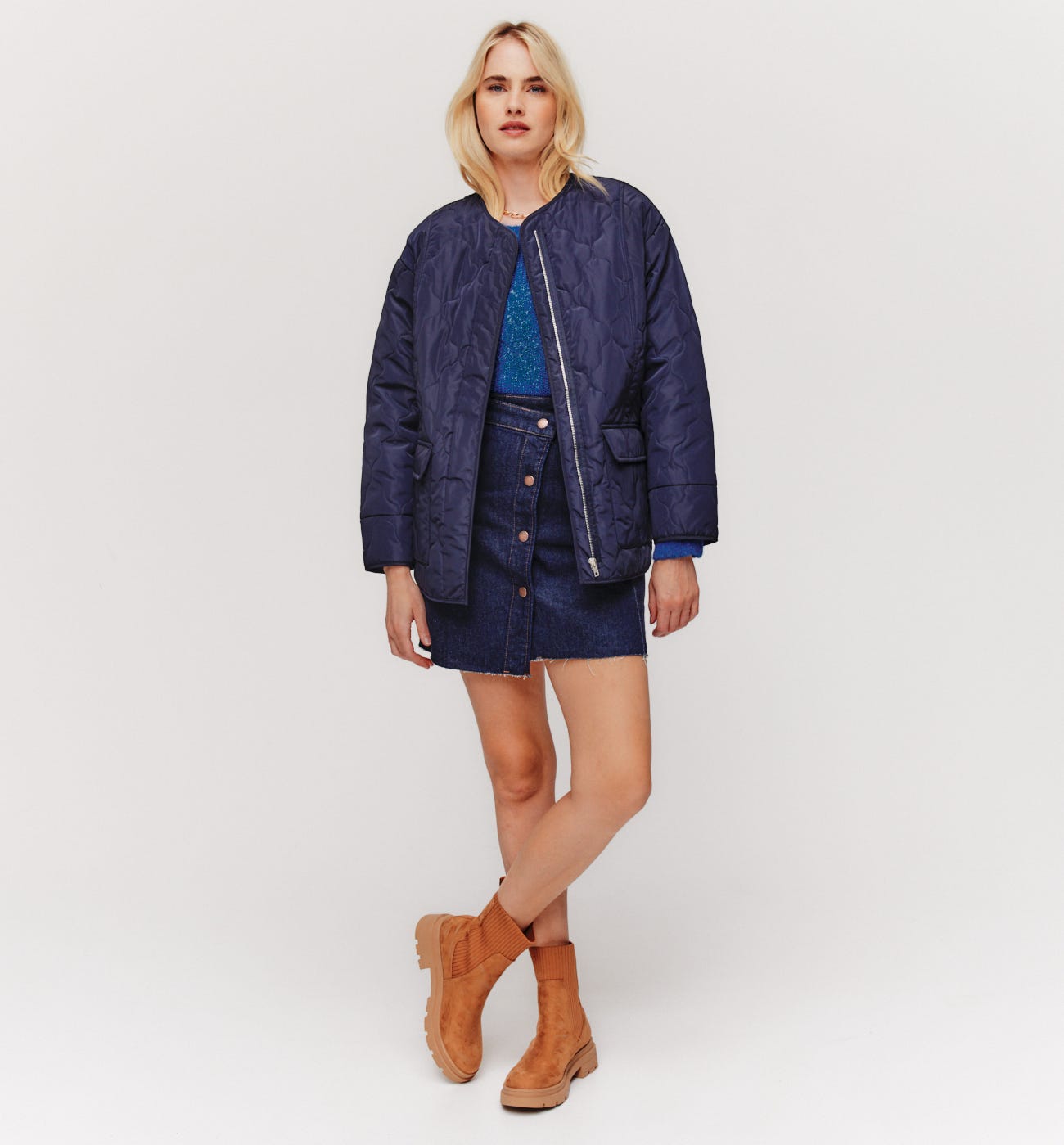 Pull côtelé torsadé Femme