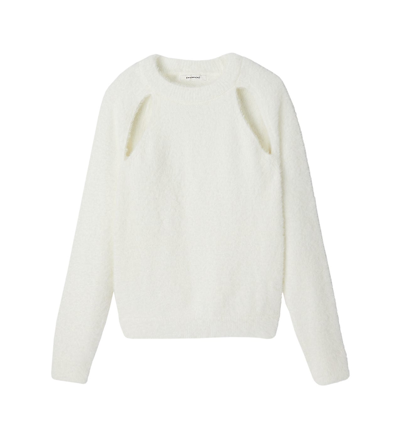 Weicher Cut-out-Pullover