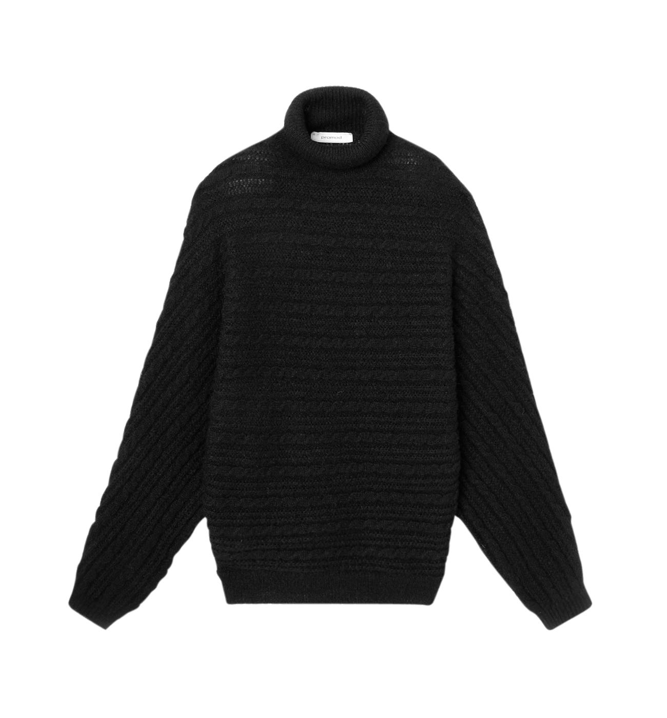 Cable knit jumper
