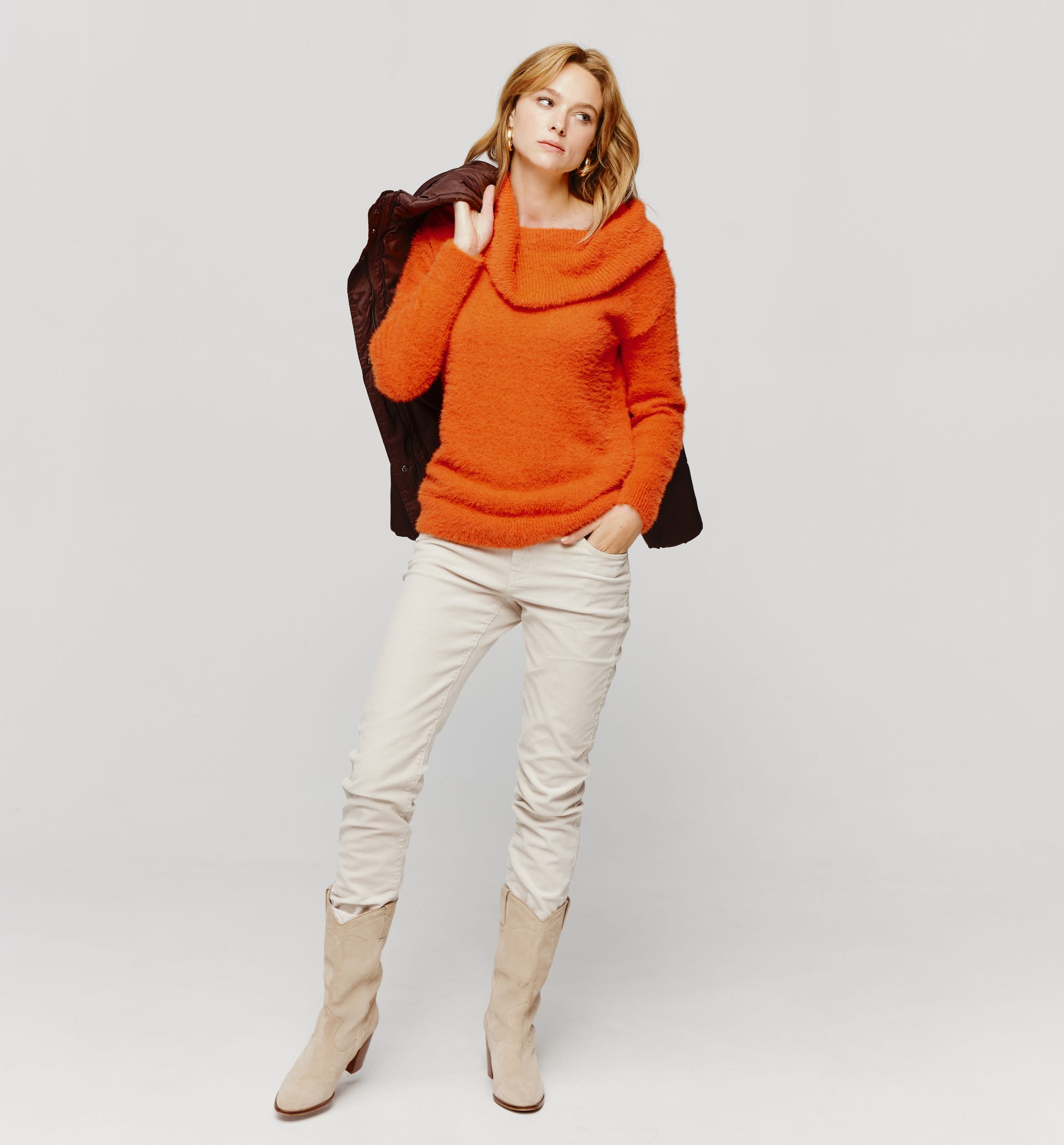 Jersey cuello oversize