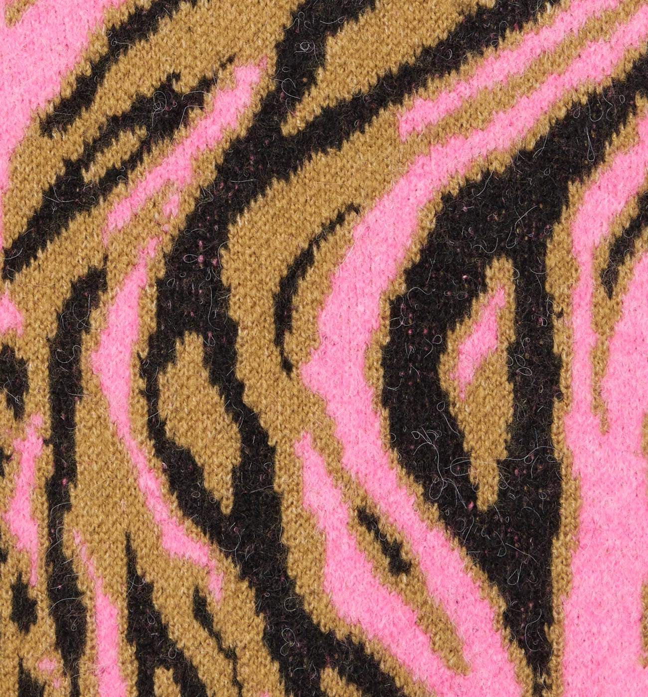 Zebra design jumper
