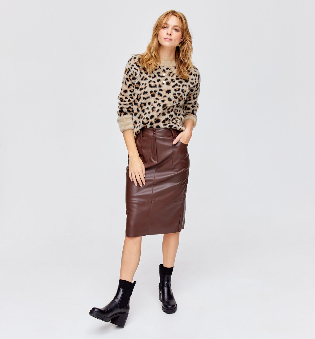 Jersey motivos leopardo