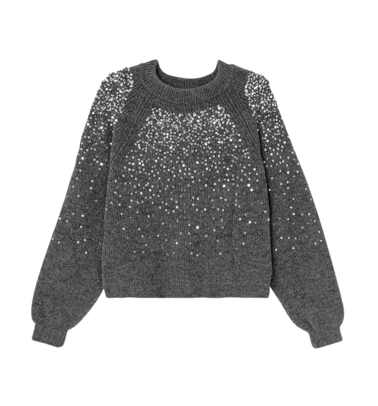 Paillettenpullover