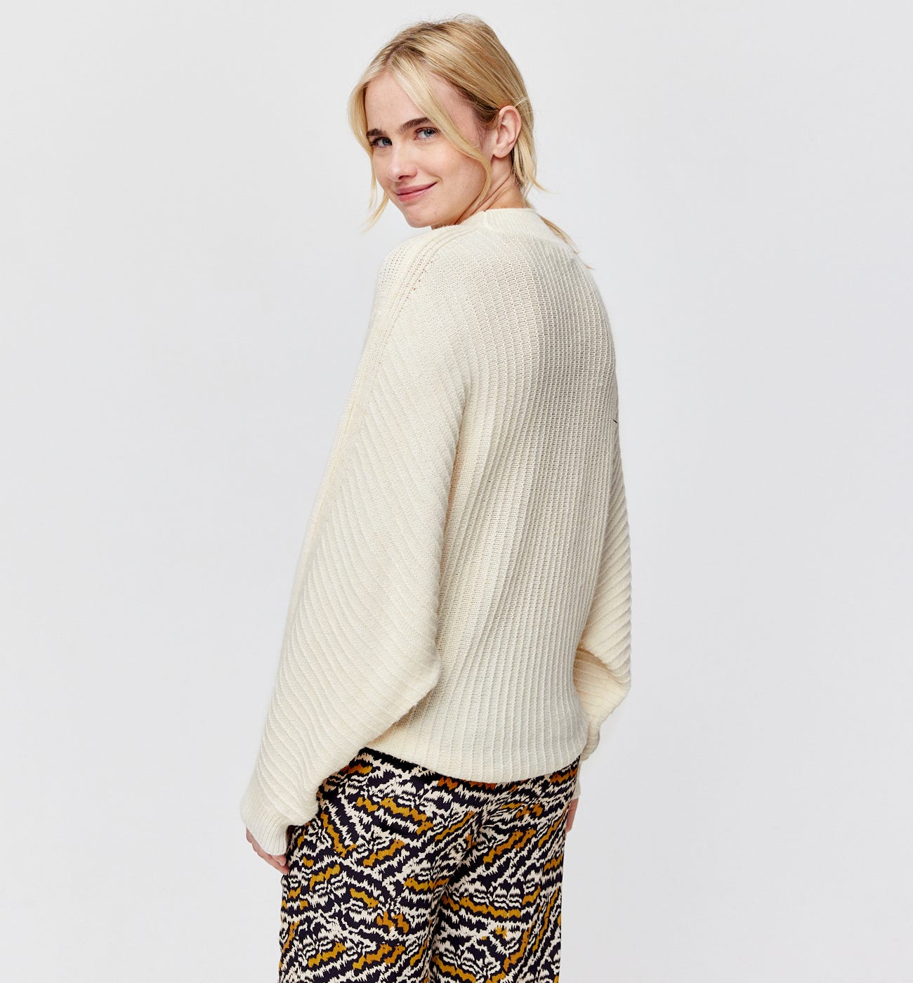 Pull manches chauve-souris