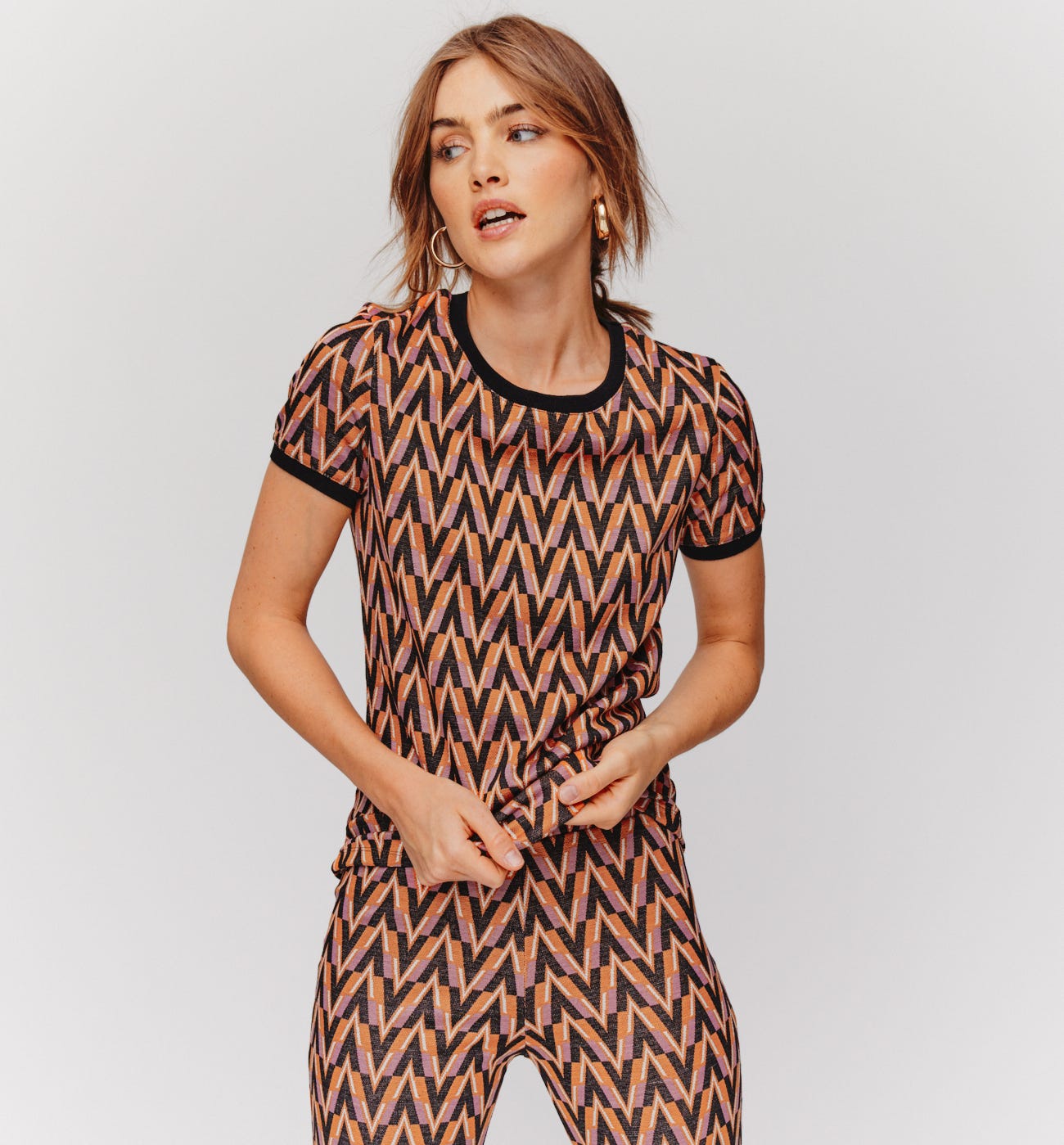Jacquard top