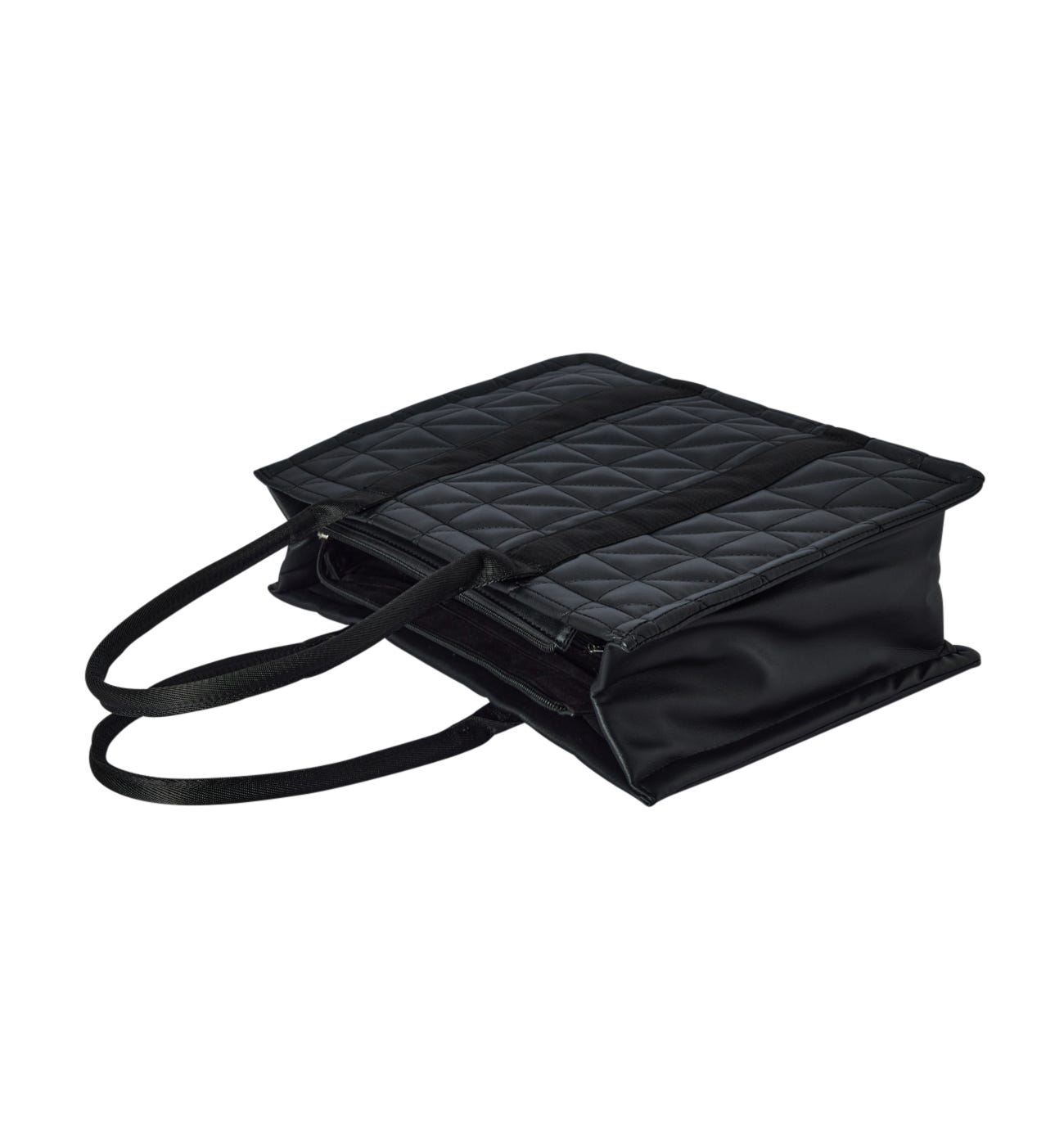 Bolso acolchado efecto piel