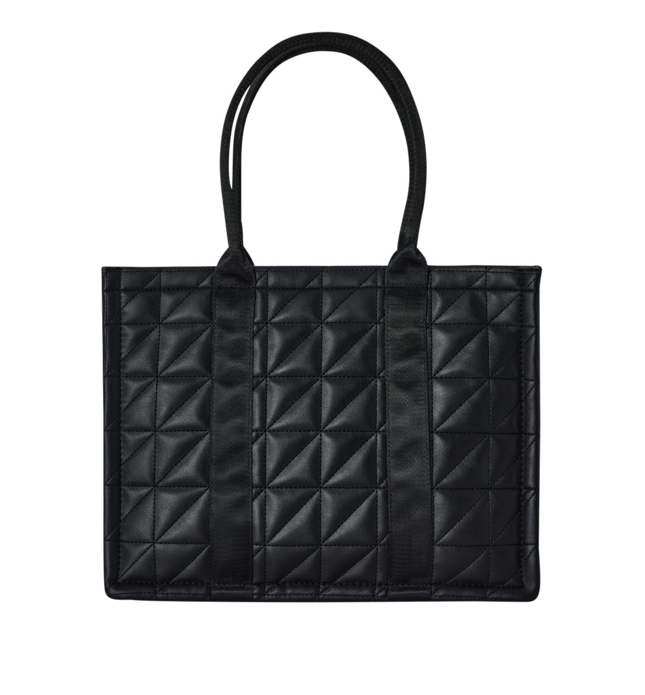 Bolso acolchado efecto piel