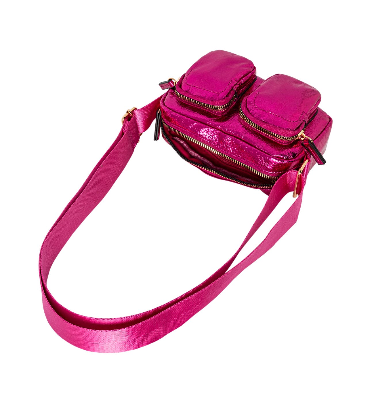 Little metallic handbag