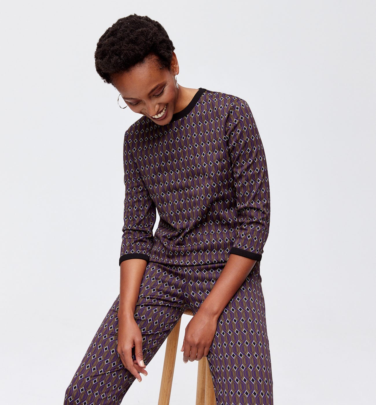 Long-sleeved top
