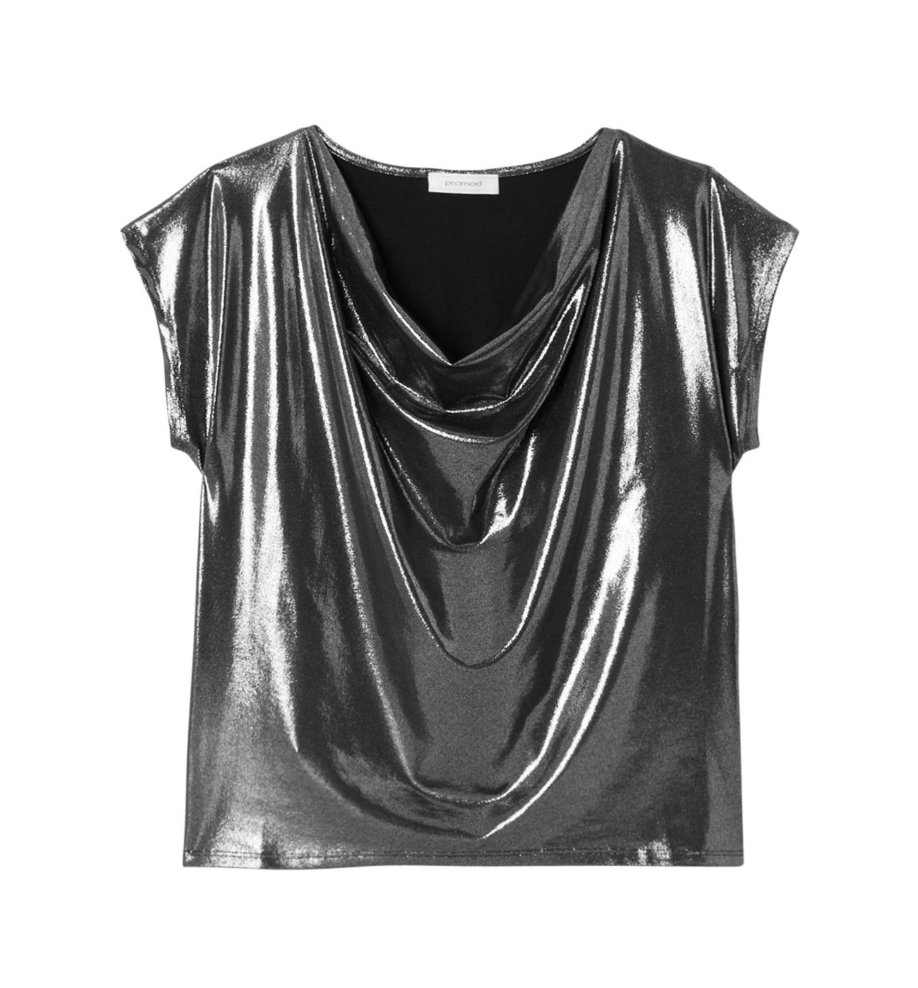 Top effetto metallizzato