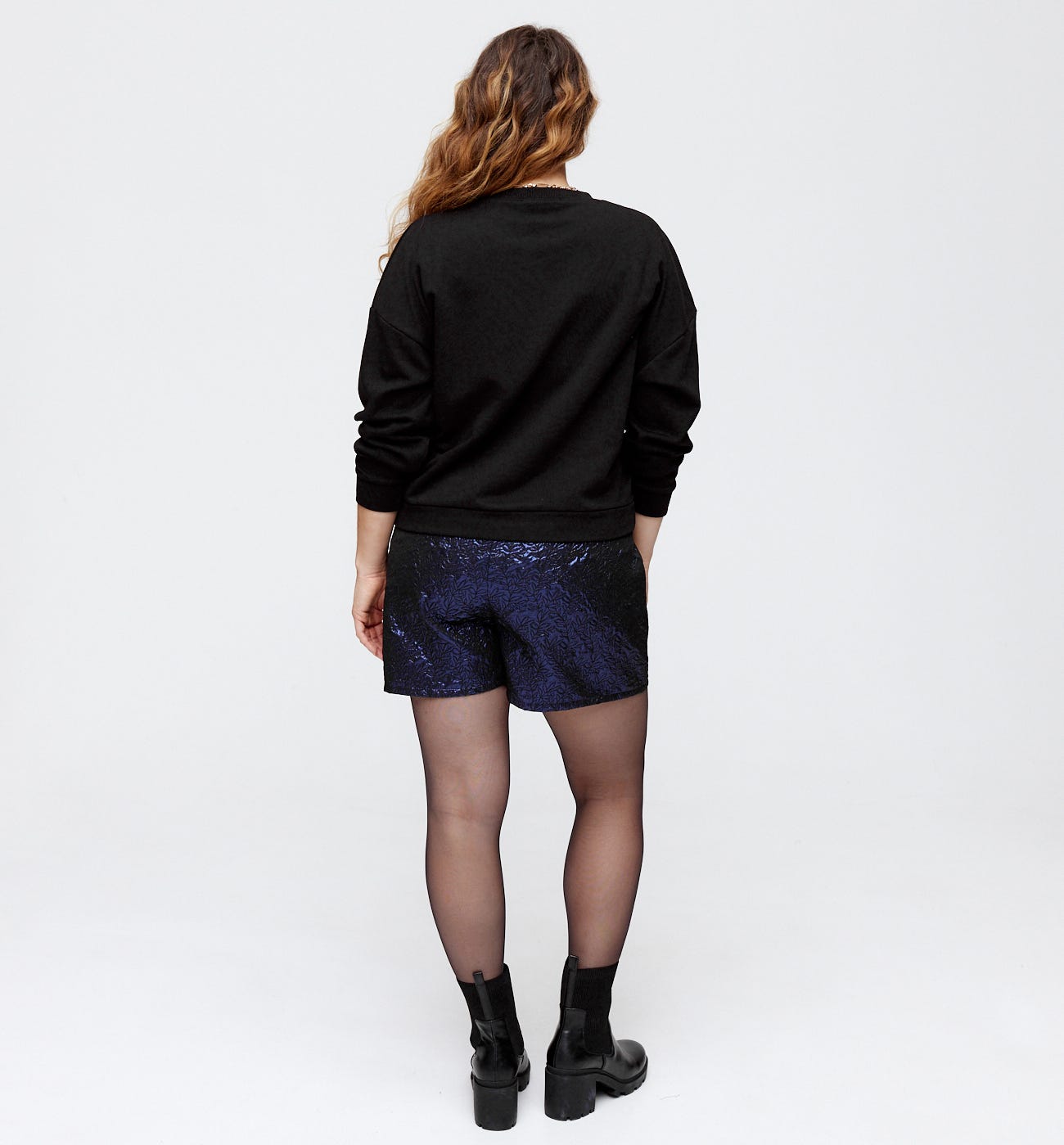 Sequinned sweatshirt