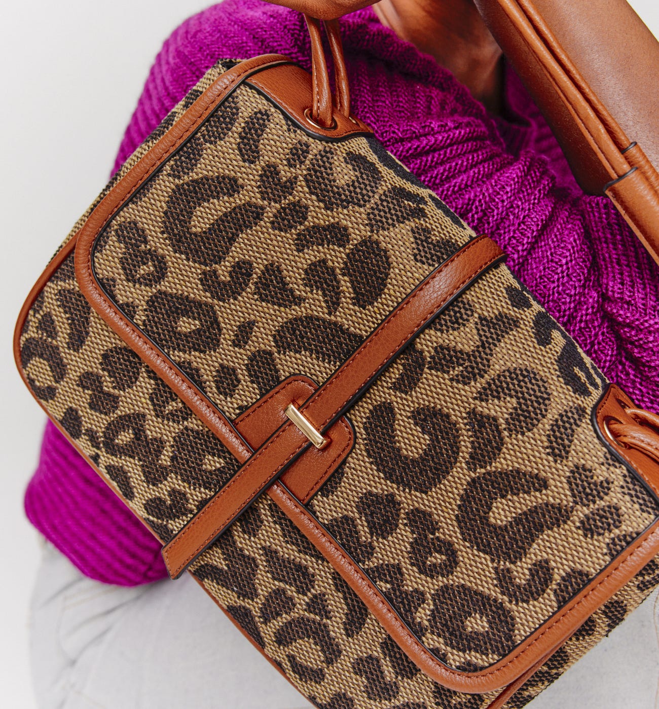 Bolso bimaterial