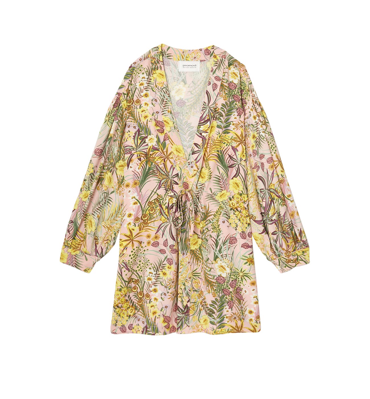 Patterned kimono