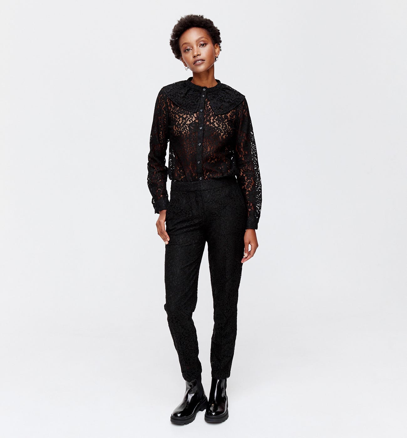 Chemise en dentelle Femme