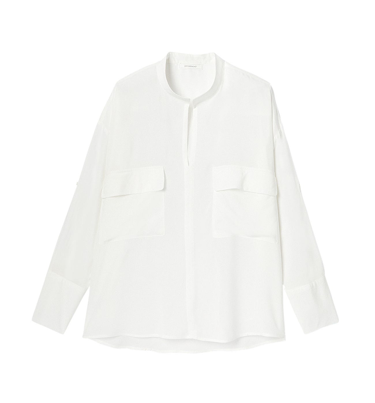 Oversized plain shirt