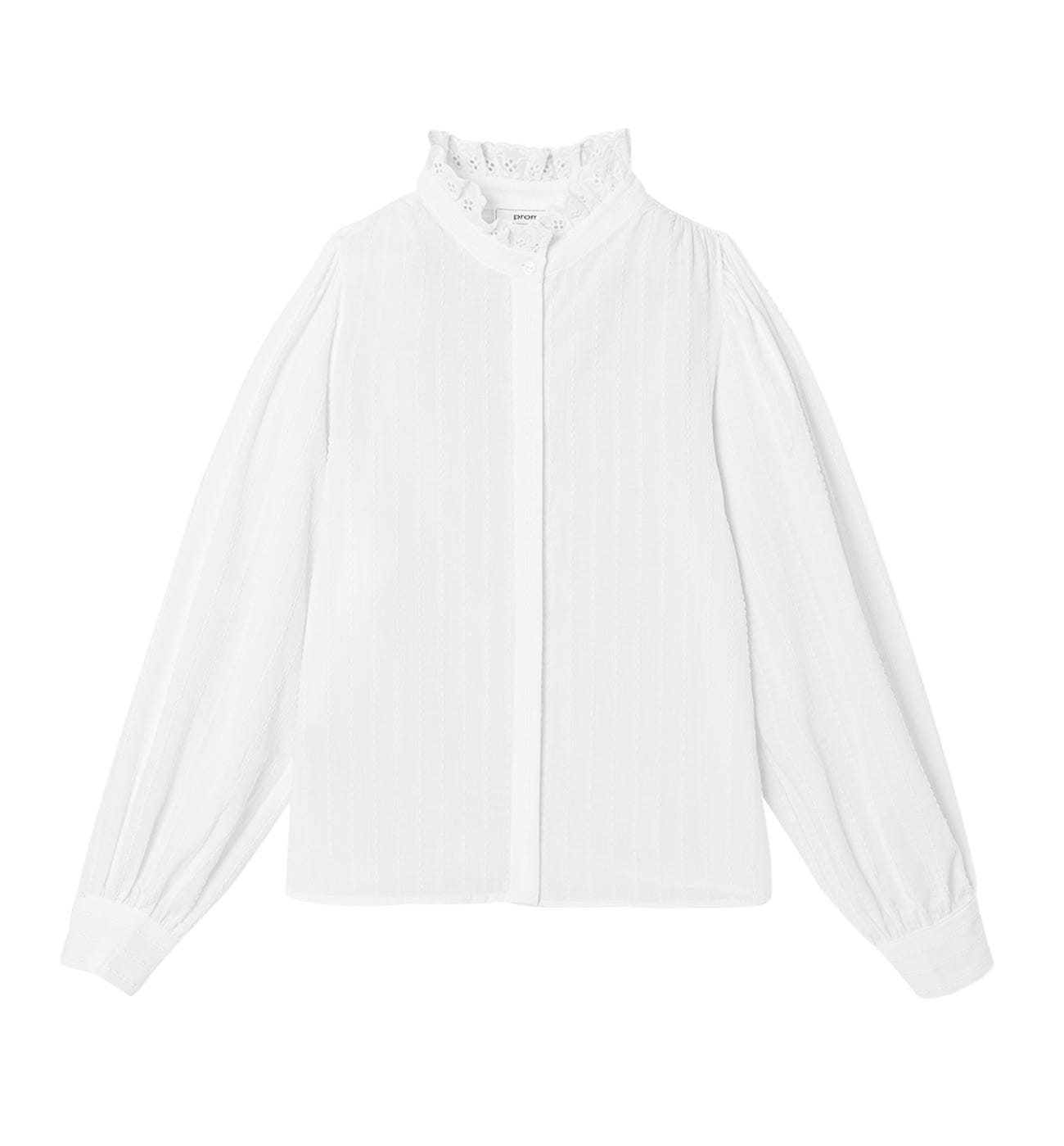 Camisa retro bordada