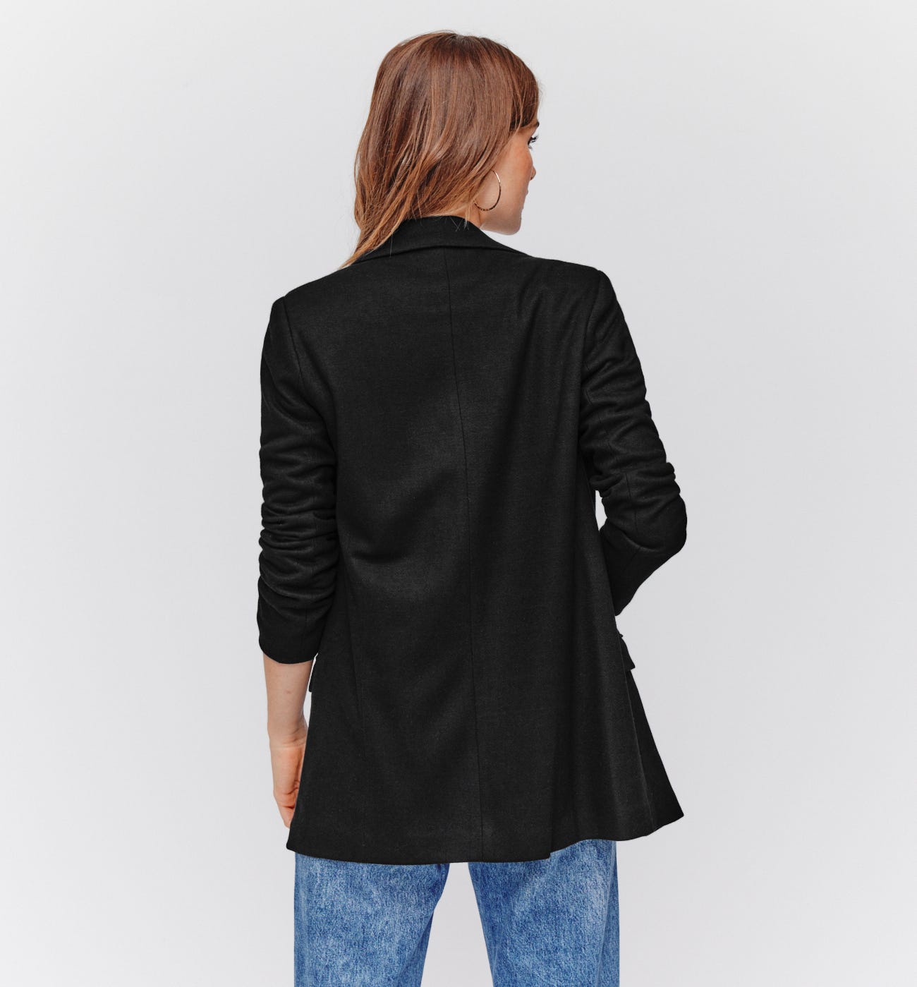 Plain tailored jacket