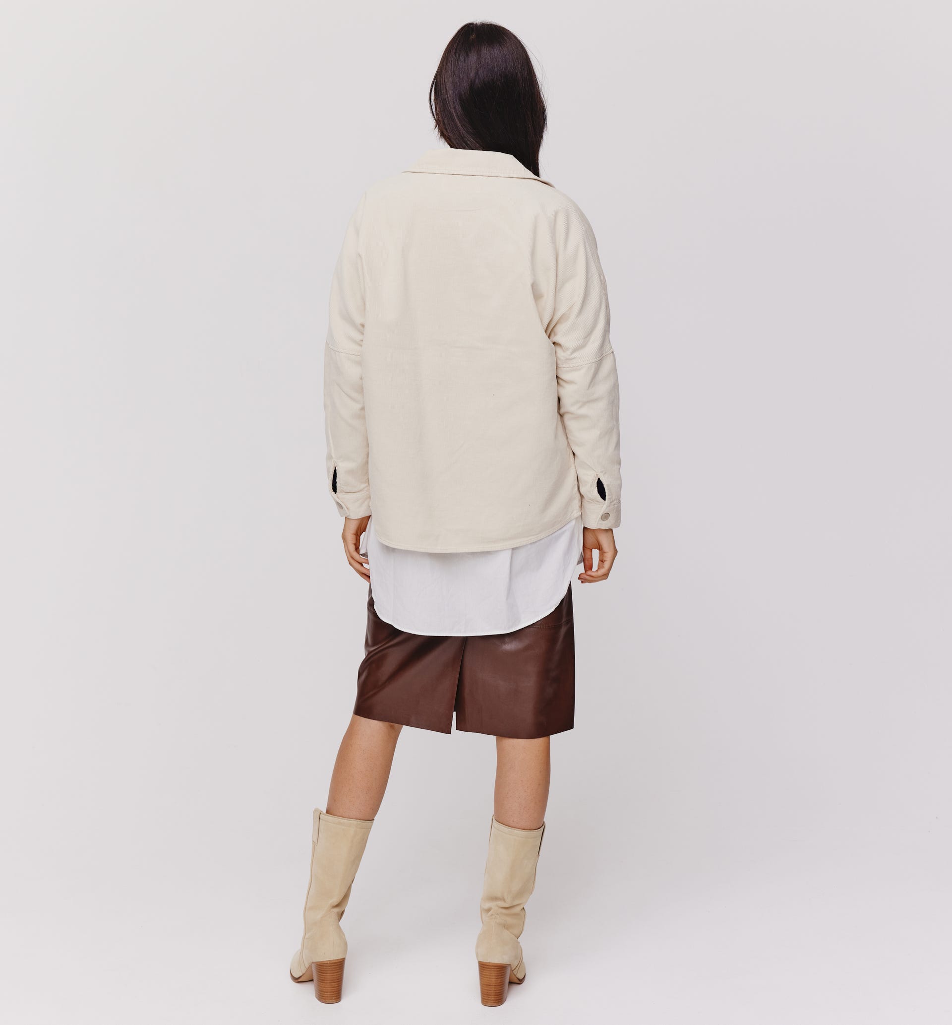 Veste velours Femme