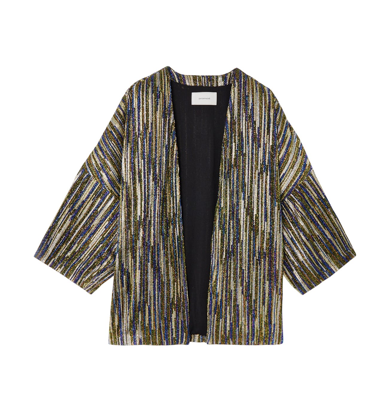 Veste kimono pailletée Femme