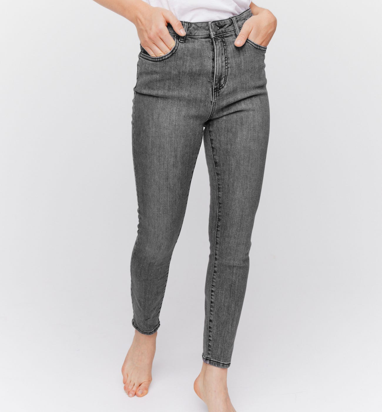 EMILE skinny high-waist jeans