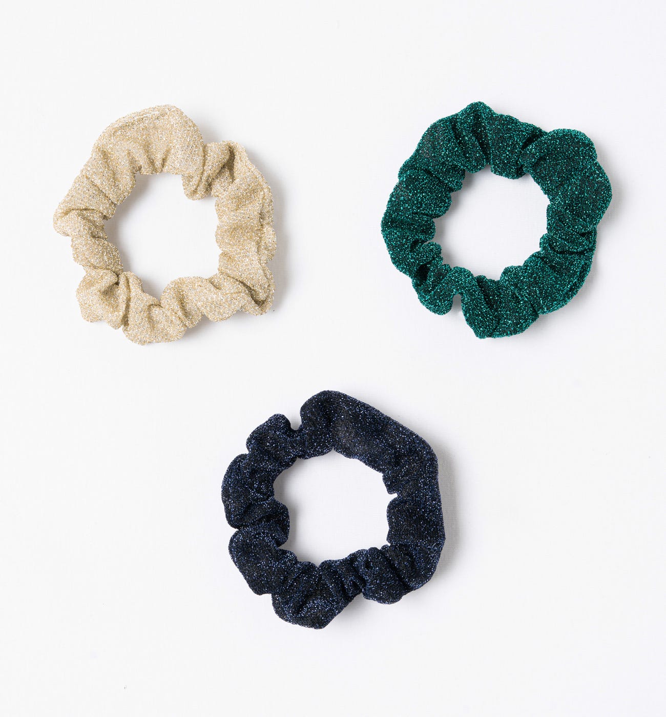 Chouchou pailleté (lot de 3)