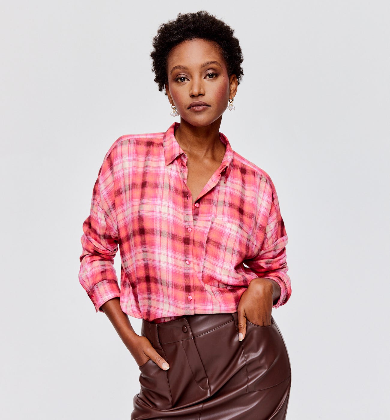 Checked shirt