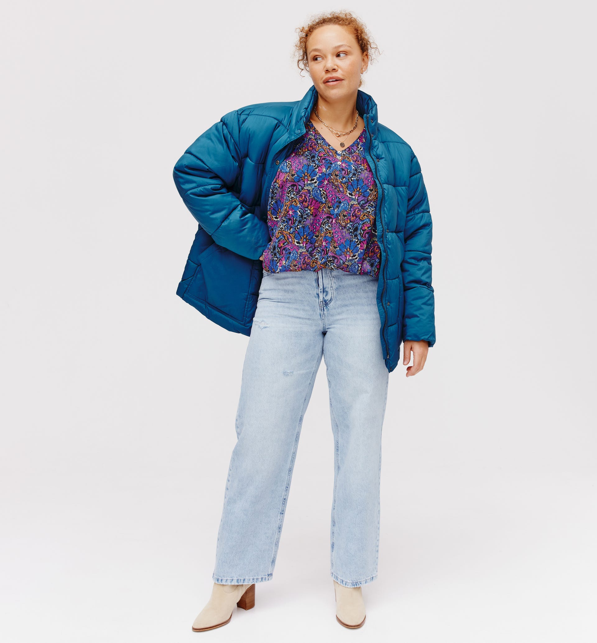 Kurze Bluse