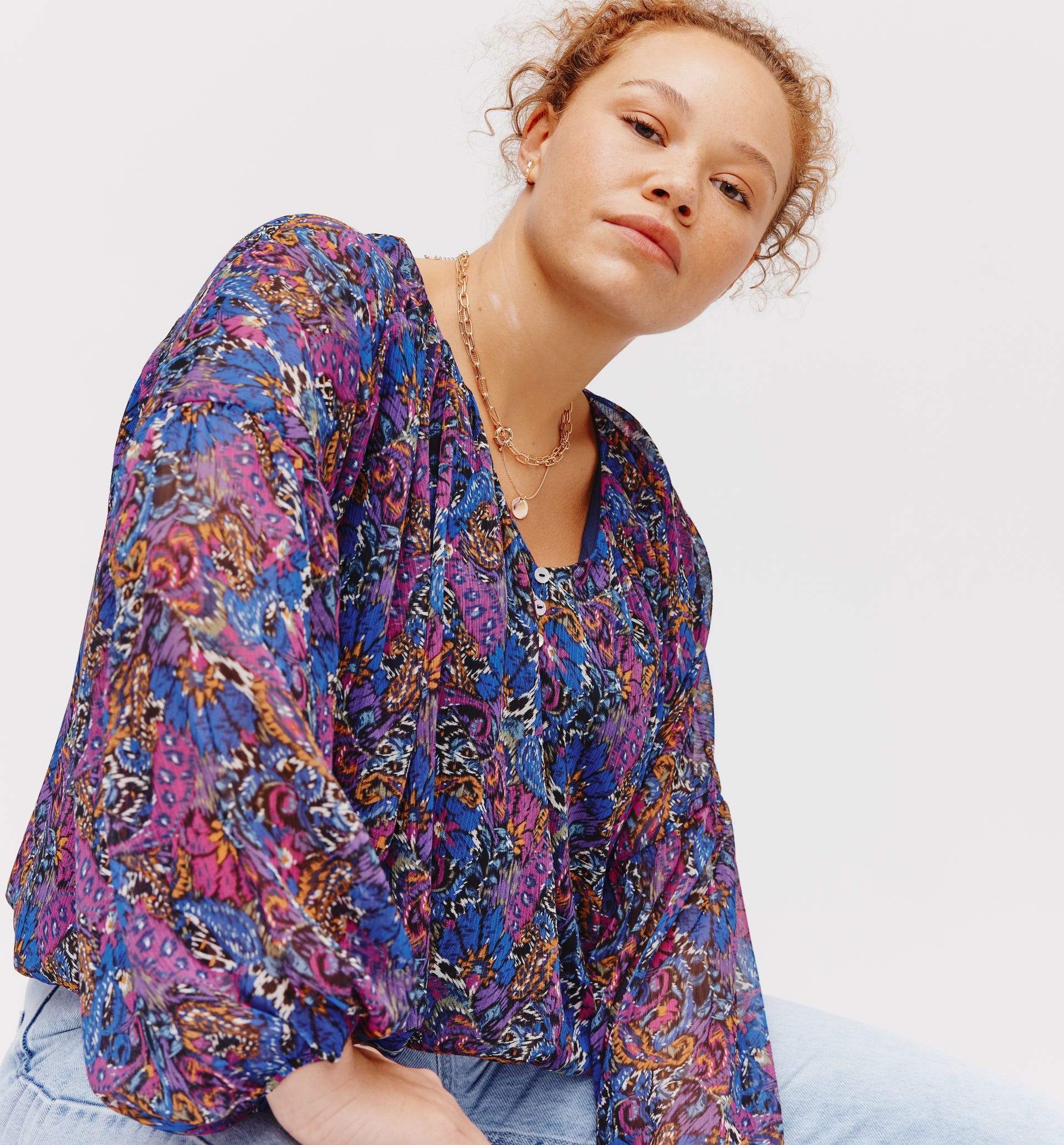Kurze Bluse